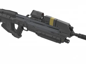 MA40 Assault Rifle - Halo - Printable - STL files 3D Print Model