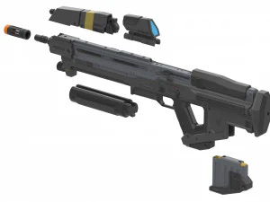MA40 Assault Rifle - Halo - Printable - STL files 3D Print Model