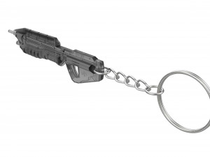 Keychain - MA5c Assault Rifle - Halo - Printable - STL files 3D Print Model