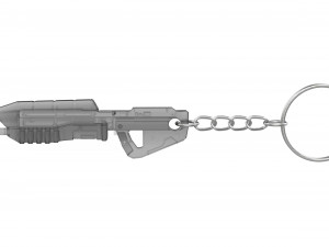 Keychain - MA5c Assault Rifle - Halo - Printable - STL files 3D Print Model