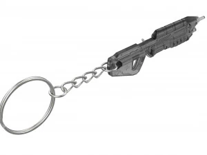 Keychain - MA5c Assault Rifle - Halo - Printable - STL files 3D Print Model