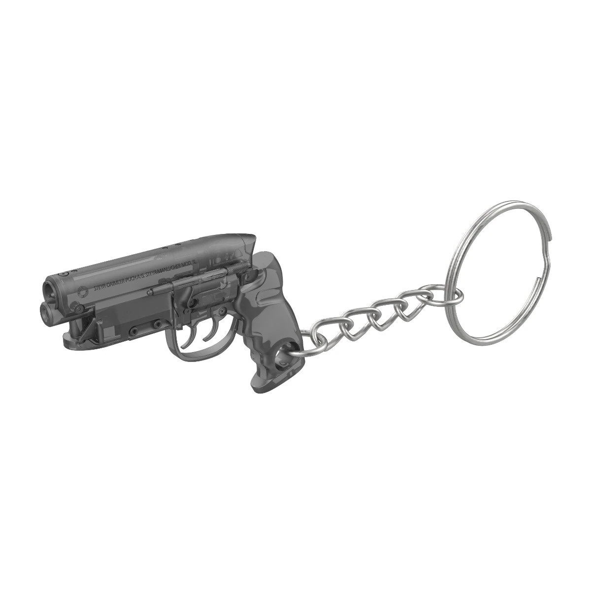 Keychain - Deckards Blaster - BladeRunner - Printable - STL files 3D Print Model .c4d .max .obj .3ds .fbx .stl .blend