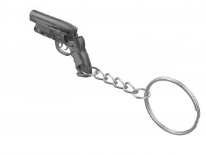 Keychain - Deckards Blaster - BladeRunner - Printable - STL files 3D-printmodel
