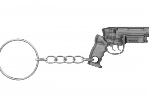 Keychain - Deckards Blaster - BladeRunner - Printable - STL files 3D-printmodel