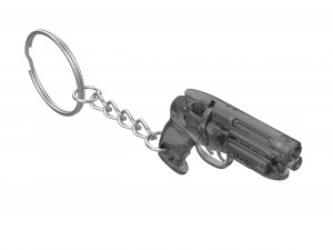 Keychain - Deckards Blaster - BladeRunner - Printable - STL files 3D-printmodel