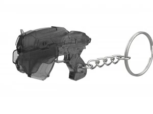 Chaveiro - Pistola Snub - Gears of War - Imprim&iacute;vel - Arquivos STL Modelo de Impressão 3D