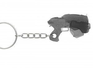 Keychain - Snub Pistol - Gears of War - Printable - STL files 3D Print Model