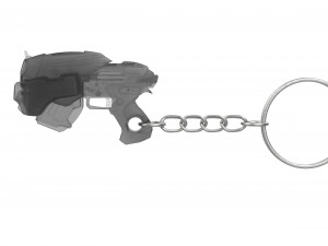 Keychain - Snub Pistol - Gears of War - Printable - STL files 3D Print Model