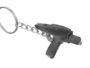 Keychain - Phaser Discovery - Star Trek - Printable - STL files 3D Принт Модель
