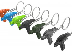 Keychain - Phaser Discovery - Star Trek - Printable - STL files 3D Print Model