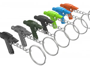 Keychain - Phaser Discovery - Star Trek - Printable - STL files 3D Print Model
