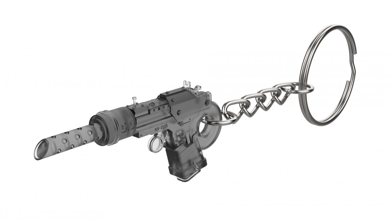 Keychain - ABSATZ-2 - Atomic Heart - Printable - STL file 3D Print Model .c4d .max .obj .3ds .fbx .stl .blend 