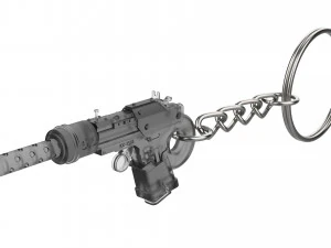 Chaveiro - ABSATZ-2 - Cora&ccedil;&atilde;o At&ocirc;mico - Imprim&iacute;vel - Arquivo STL Modelo de Impressão 3D