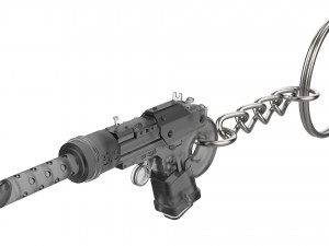Keychain - ABSATZ-2 - Atomic Heart - Printable - STL file Model Cetak 3D
