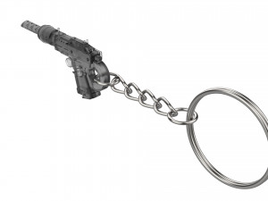 Keychain - ABSATZ-2 - Atomic Heart - Printable - STL file Model Cetak 3D