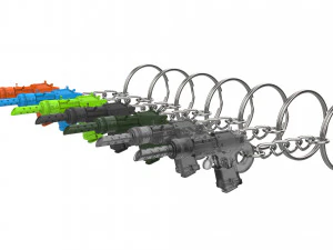 Keychain - ABSATZ-2 - Atomic Heart - Printable - STL file 3D Print Model