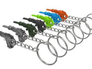 Keychain - ABSATZ-2 - Atomic Heart - Printable - STL file 3D Print Model