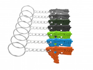 Keychain - Alternator - APEX - Printable - STL files 3D Print Model