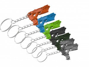 Keychain - Alternator - APEX - Printable - STL files 3D Print Model