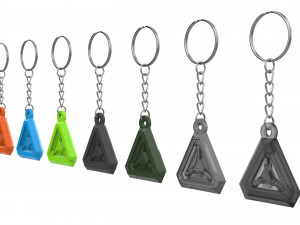Keychain - Horizon Gravity Lift - APEX - Printable - STL file 3D Baskı Modeli