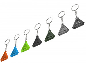 Keychain - Horizon Gravity Lift - APEX - Printable - STL file 3D Baskı Modeli