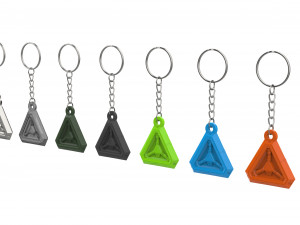 Keychain - Horizon Gravity Lift - APEX - Printable - STL file 3D Baskı Modeli