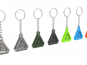 Keychain - Horizon Gravity Lift - APEX - Printable - STL file 3D Baskı Modeli