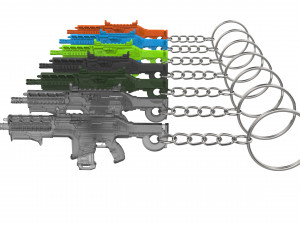 Keychain - Hemlock - APEX - Printable - STL files 3D प्रिंट मॉडल