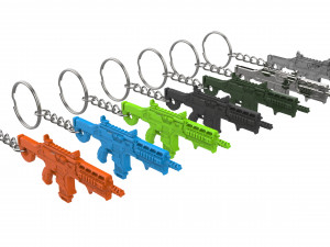 Keychain - Hemlock - APEX - Printable - STL files 3D प्रिंट मॉडल