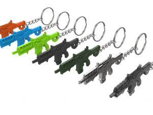 Keychain - Hemlock - APEX - Printable - STL files 3D प्रिंट मॉडल