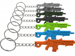 Keychain - Hemlock - APEX - Printable - STL files 3D प्रिंट मॉडल