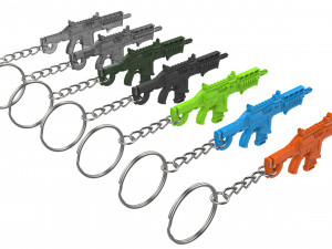 Keychain - Hemlock - APEX - Printable - STL files 3D प्रिंट मॉडल
