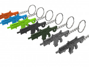Keychain - Hemlock - APEX - Printable - STL files 3D प्रिंट मॉडल