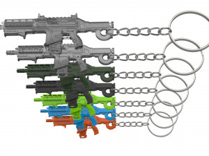 Keychain - Hemlock - APEX - Printable - STL files 3D प्रिंट मॉडल