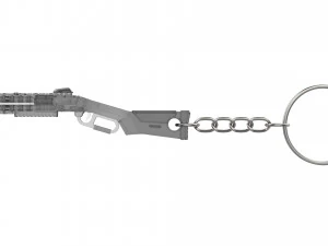 Chaveiro - Peacekeeper - APEX - Imprim&iacute;vel - Arquivos STL Modelo de Impressão 3D