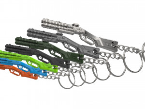 Keychain - Peacekeeper - APEX - Printable - STL files Model Cetak 3D