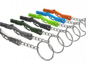 Keychain - Peacekeeper - APEX - Printable - STL files Model Cetak 3D