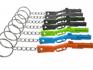 Keychain - Peacekeeper - APEX - Printable - STL files Model Cetak 3D