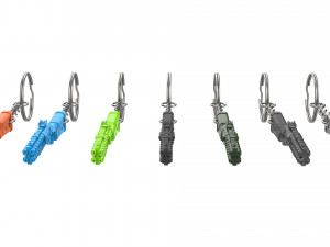 Keychain - Peacekeeper - APEX - Printable - STL files Model Cetak 3D