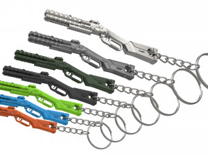 Keychain - Peacekeeper - APEX - Printable - STL files Model Cetak 3D