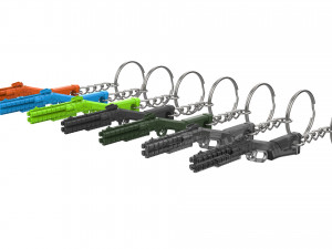 Keychain - Peacekeeper - APEX - Printable - STL files Model Cetak 3D