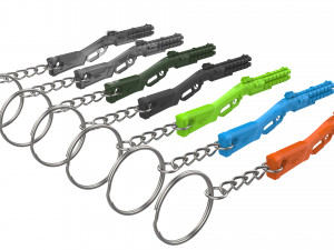 Keychain - Peacekeeper - APEX - Printable - STL files Model Cetak 3D