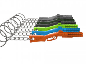 Keychain - Peacekeeper - APEX - Printable - STL files Model Cetak 3D