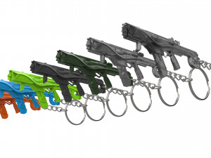 Keychain - R-99 Cutting Edge - APEX - Printable - STL files 3D Print Model