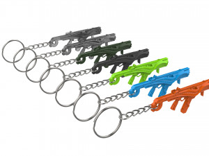 Keychain - R-99 Cutting Edge - APEX - Printable - STL files 3D Print Model