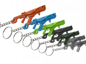 Keychain - R-99 Cutting Edge - APEX - Printable - STL files 3D Print Model