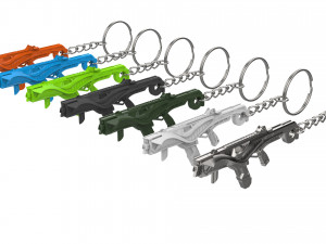 Keychain - R-99 Cutting Edge - APEX - Printable - STL files 3D Print Model