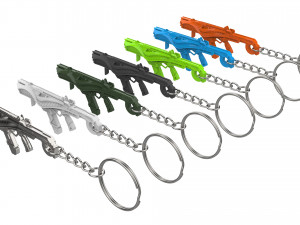 Keychain - R-99 Cutting Edge - APEX - Printable - STL files 3D Print Model