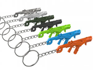 Keychain - R-99 Cutting Edge - APEX - Printable - STL files 3D Print Model