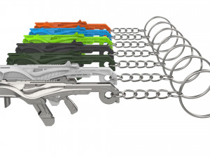 Keychain - R-99 Cutting Edge - APEX - Printable - STL files 3D Print Model